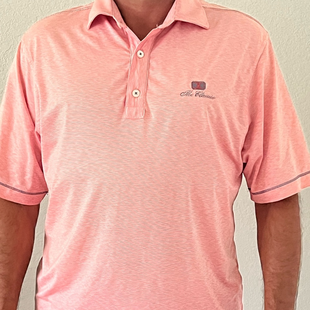 FJ FootJoy men’s golf shirt w/Classics CC logo